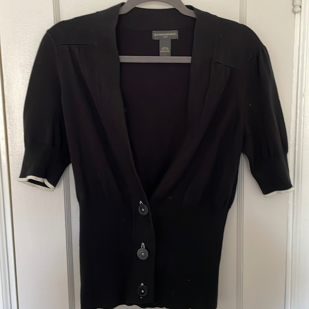 Banana republic short sleeve sweater